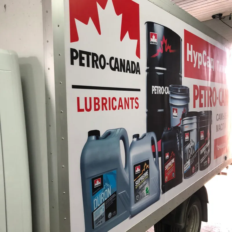 Брендирование авто оклейка термобудки без ламинации